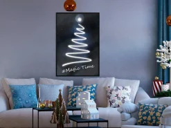 Poster 'Bright Christmas Tree'
