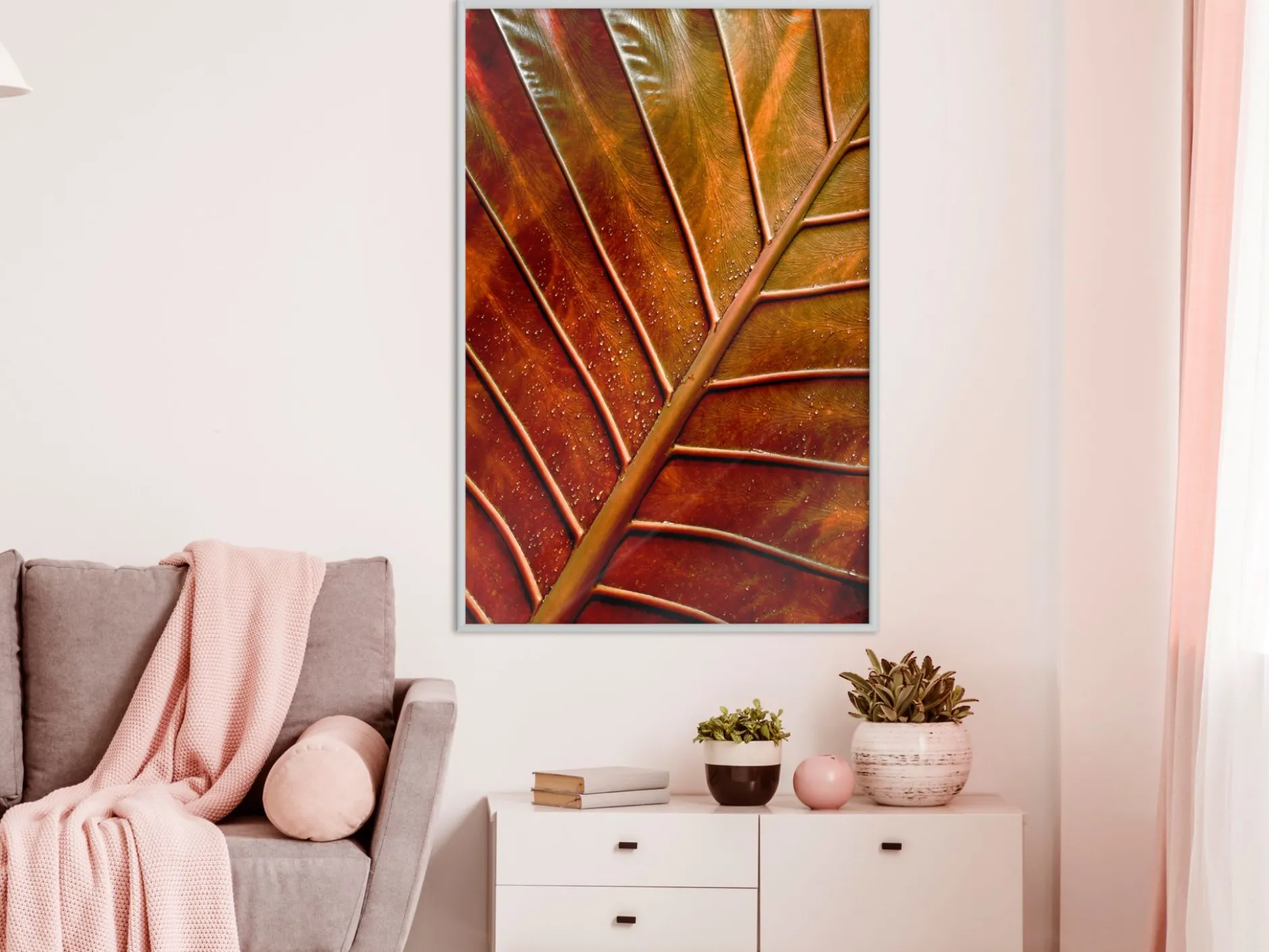 Poster 'Bronze Leaf'