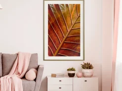 Poster 'Bronze Leaf'