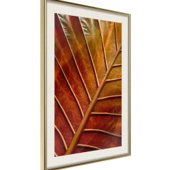 Poster 'Bronze Leaf'