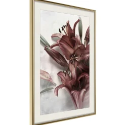 Poster 'Burgundy Solace'