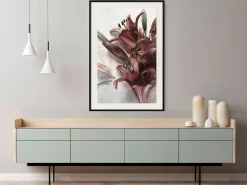 Poster 'Burgundy Solace'