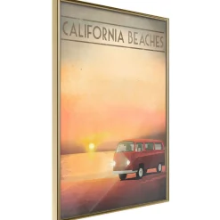 Poster 'California Beaches'
