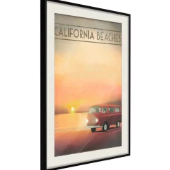 Poster 'California Beaches'