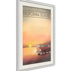 Poster 'California Beaches'