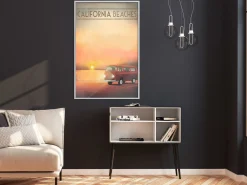 Poster 'California Beaches'