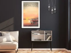 Poster 'California Beaches'