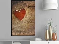 Poster 'Carved Heart'