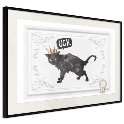 Poster 'Cat in Crown'