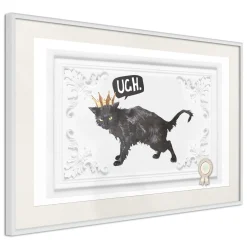 Poster 'Cat in Crown'