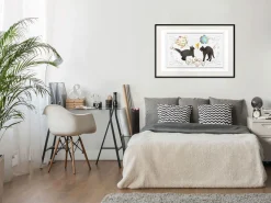 Poster 'Cat Quarrel'