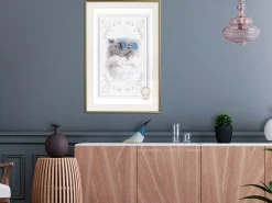 Poster 'Cat with Glasses'