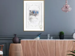 Poster 'Cat with Glasses'