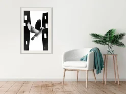 Poster 'Caught in Flight'