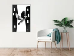 Poster 'Caught in Flight'