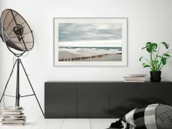 Poster 'Chilly Morning at the Seaside'