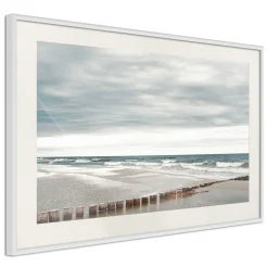 Poster 'Chilly Morning at the Seaside'