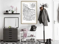 Poster 'City map: Amsterdam'
