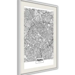 Poster 'City Map: Paris'