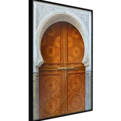 Poster 'Closed Passage (Brown)'