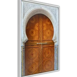 Poster 'Closed Passage (Brown)'