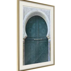 Poster 'Closed Passage (Brown)'