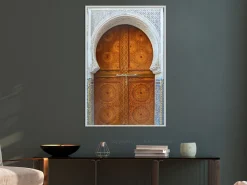 Poster 'Closed Passage (Brown)'
