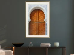 Poster 'Closed Passage (Brown)'