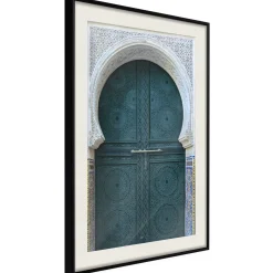 Poster 'Closed Passage (Brown)'