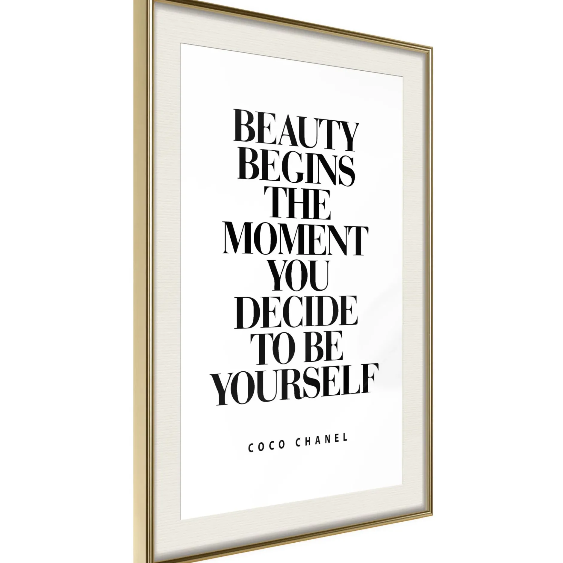 Poster 'Coco Chanel'