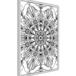 Poster 'Colour Your Own Mandala I'