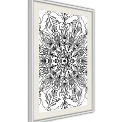 Poster 'Colour Your Own Mandala I'