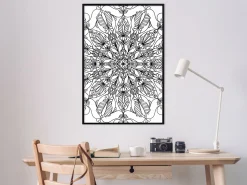 Poster 'Colour Your Own Mandala I'