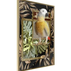 Poster 'Composition with Gold Parrot'