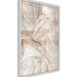 Poster 'Copper Leaves'