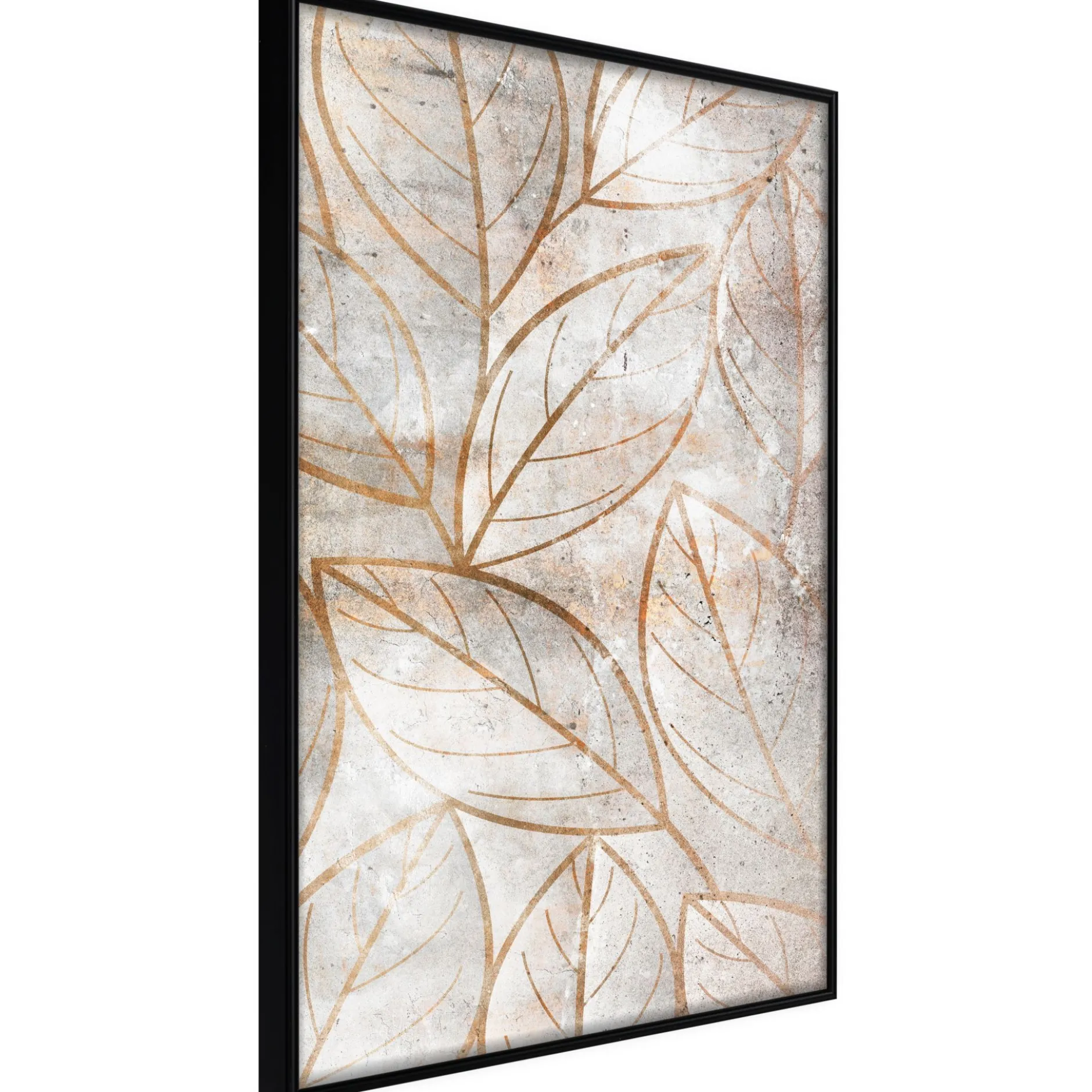 Poster 'Copper Leaves'
