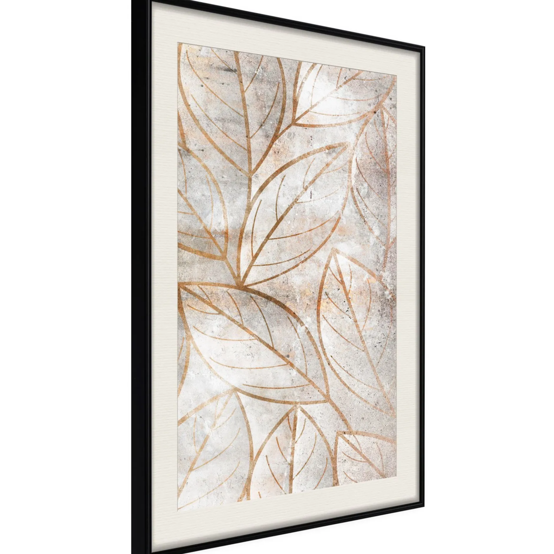Poster 'Copper Leaves'
