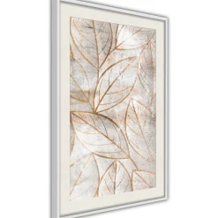 Poster 'Copper Leaves'
