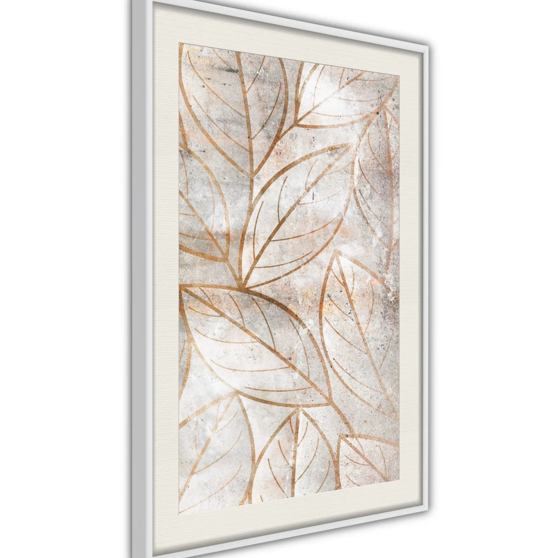 Poster 'Copper Leaves'