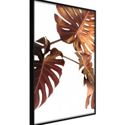 Poster 'Copper Monstera'