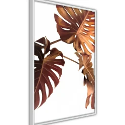 Poster 'Copper Monstera'