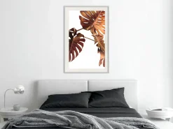 Poster 'Copper Monstera'