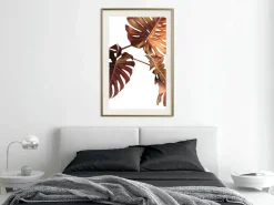 Poster 'Copper Monstera'