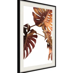 Poster 'Copper Monstera'