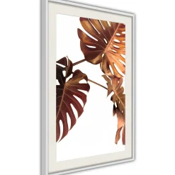 Poster 'Copper Monstera'