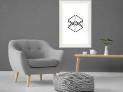Poster 'Count the Squares'