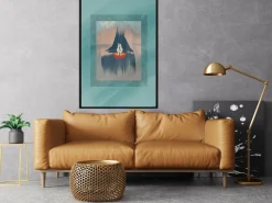 Poster 'Couple On Boat'