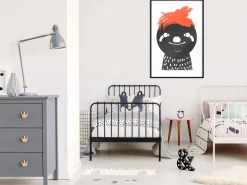 Poster 'Crazy Sloth'