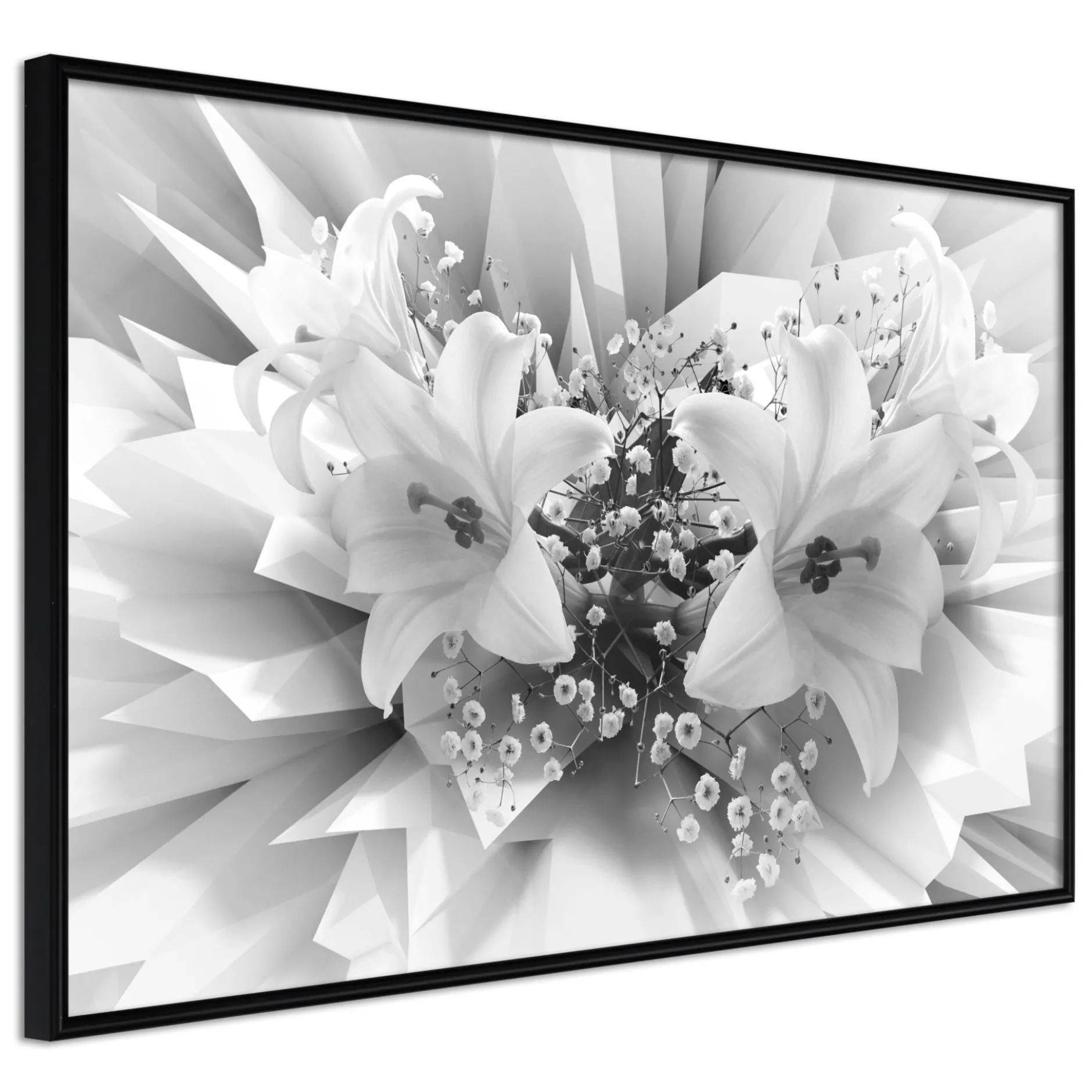 Poster 'Crystal Lillies'