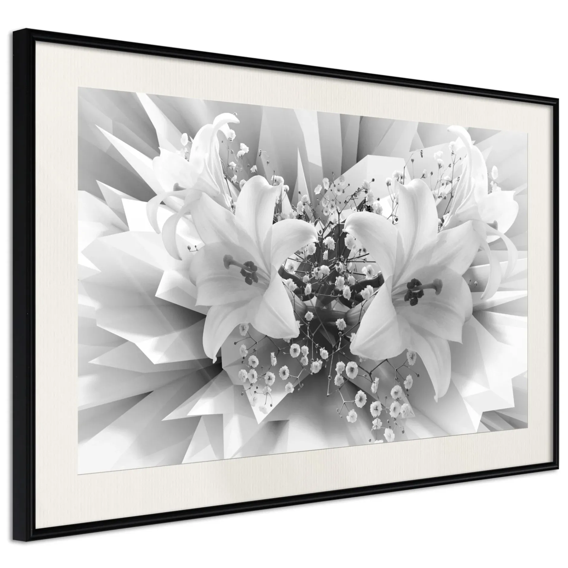 Poster 'Crystal Lillies'